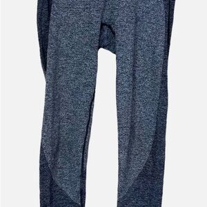 Gymshark Flex Leggings Navy Blue Marl Gray Size Medium